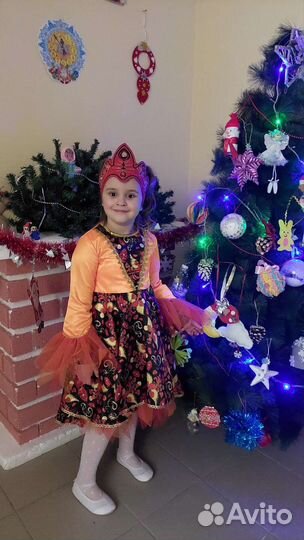 Костюм жар-птица русский народный