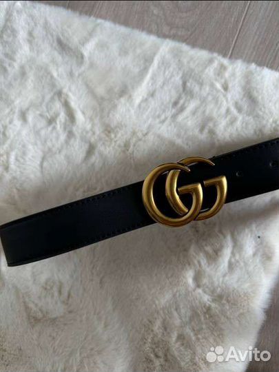 Женский кожаный ремень Gucci