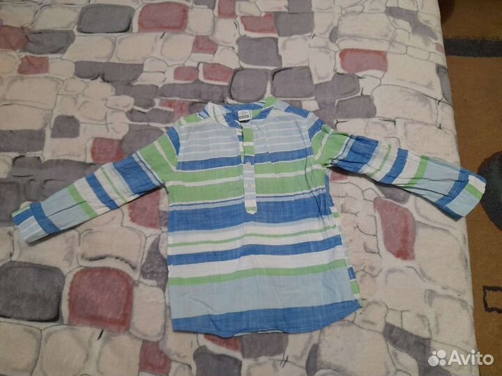 Льняная рубашка для мальчика