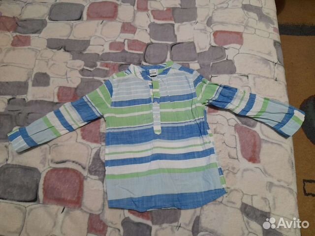 Льняная рубашка для мальчика