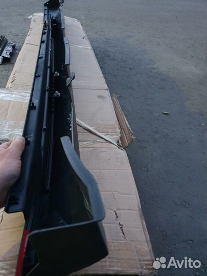 Пороги Hyundai Santa Fe 2010-2012 гг