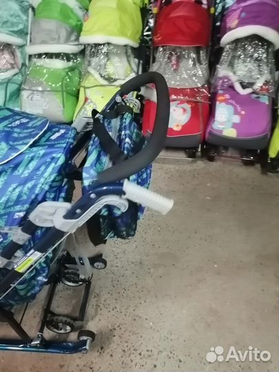 Санки-кoляска Hикa Детям 7-8sк/5