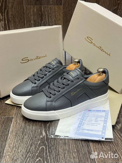 Кеды мужские santoni осенние