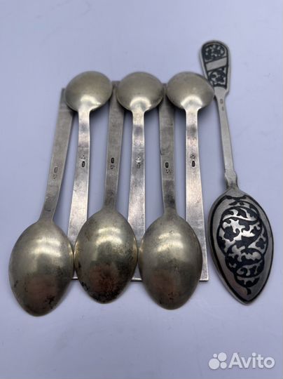 Серебряные ложки 916 проба