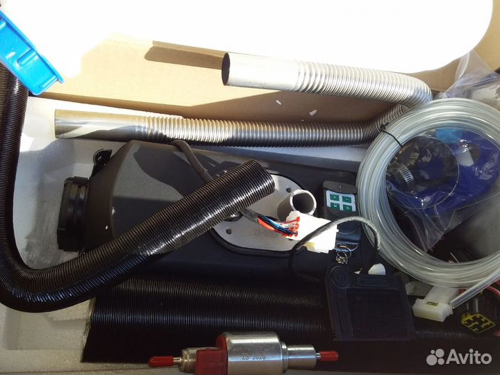 Сухой фен автономный отопитель салона 12в 2кВт