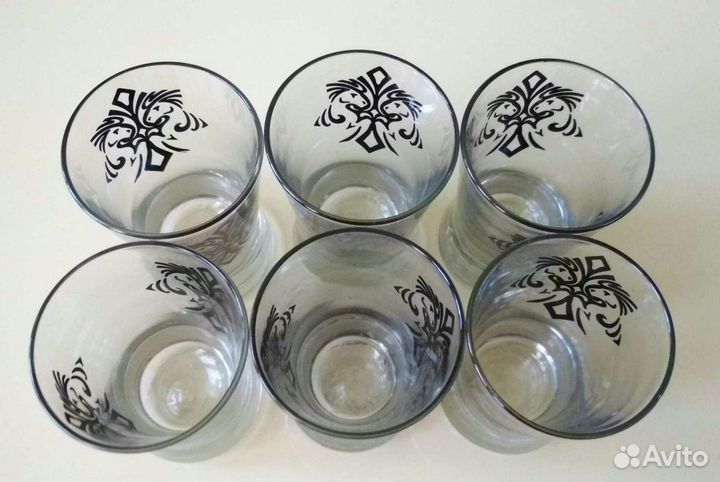 Новый набор 6 рюмок