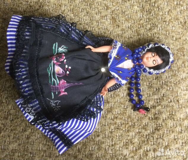 Кукла коллекционная винтаж Европа