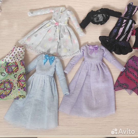 Лот Одежда Обувь для Кукол 1/6