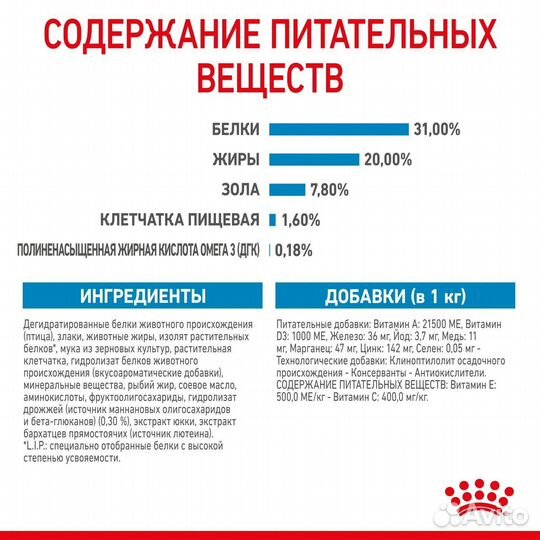Корм Royal Canin для щенков мелких пород, 800г