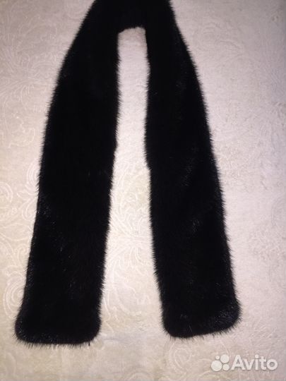 Меховой воротник норка