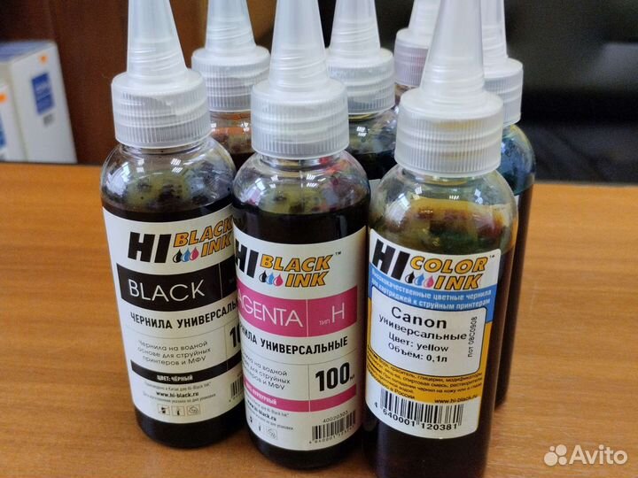 Чернила для принтера epson