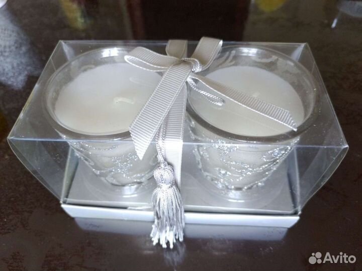 Свечи восковые разные 8 шт