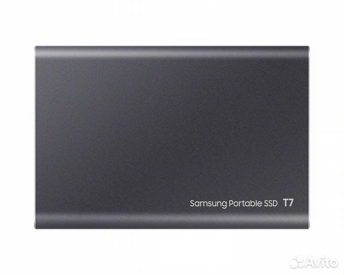 Портативный SSD Samsung T7 500Гб серый