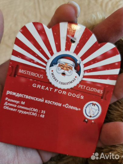 Комбинезон для средней собаки/ костюм