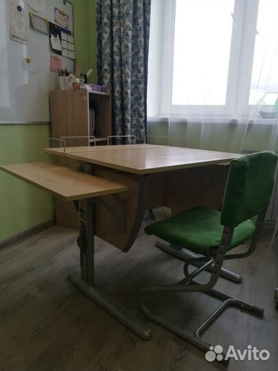 Растущая парта и стул дэми