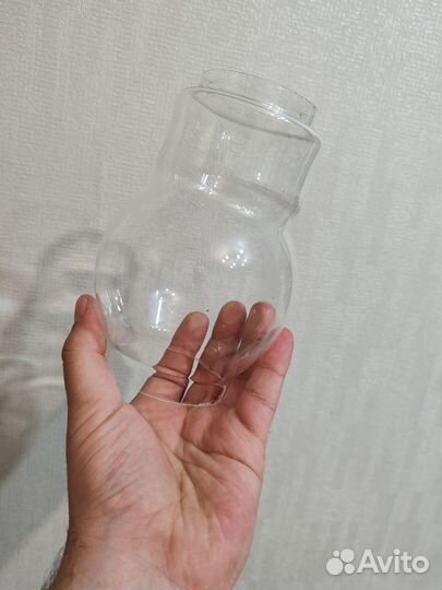 Стекло для керосиновой лампы летучая мышь СССР