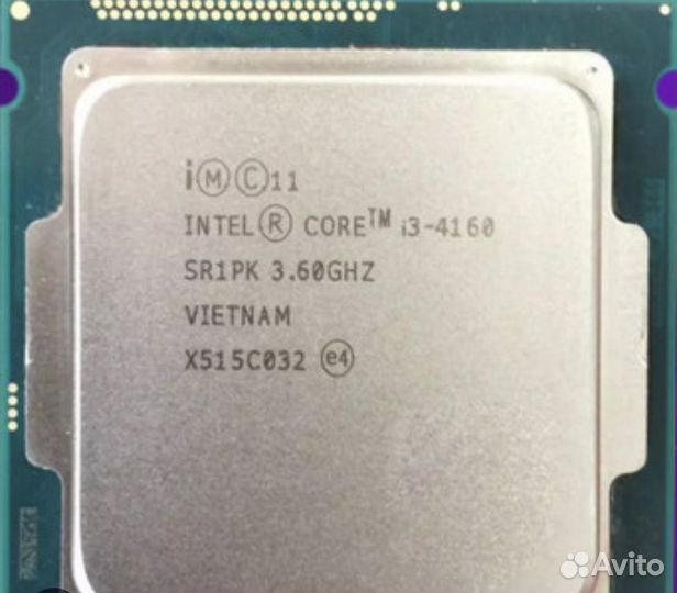 Процессор core i3 4160
