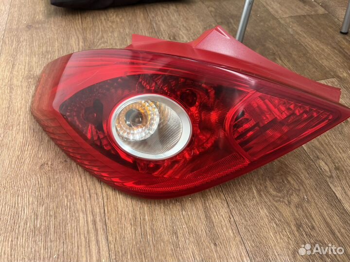 Фонари задние opel corsa d 3d