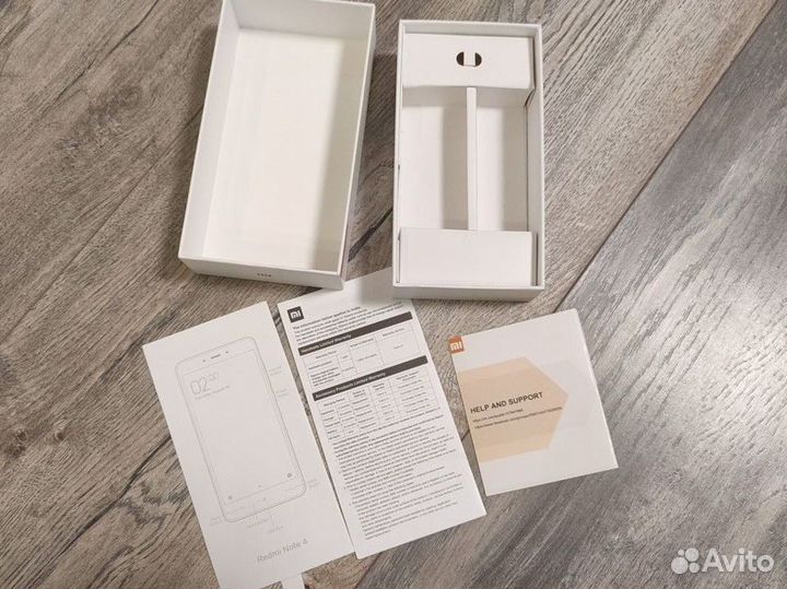 Коробка для xiaomi redmi note 4 64 гб новая