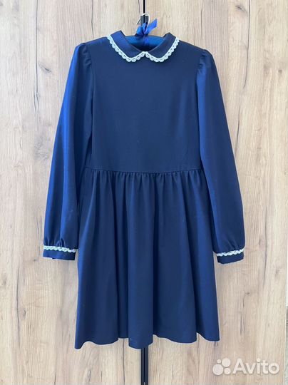 Платье школьное синее Chessford