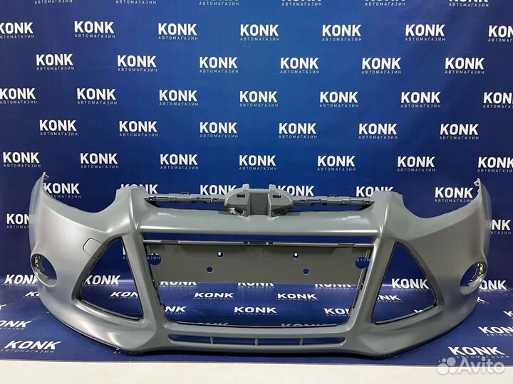 Оригинал передний бампер на Форд Фокус 3