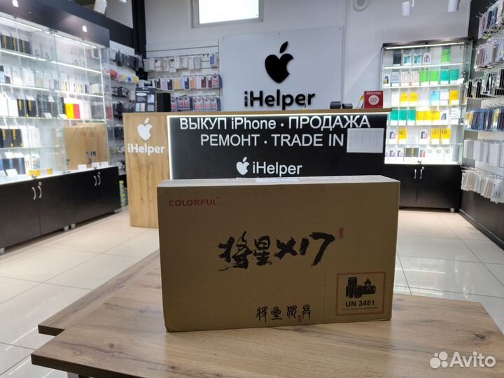 Новый ноутбук Colorful X17 i5 12450H/16GB DDR4