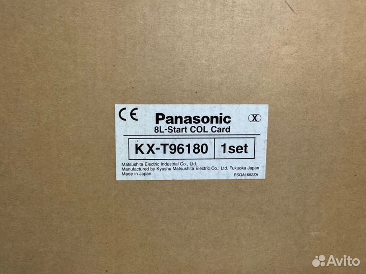 Panasonic KX-T96180, плата lcot 8 портов
