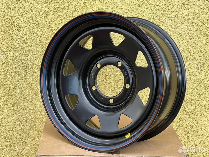 Диск УАЗ стальной черный 5x139,7 8xR17 ET+15