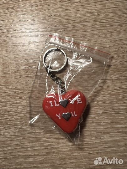 Брелок Сердце с фонариком