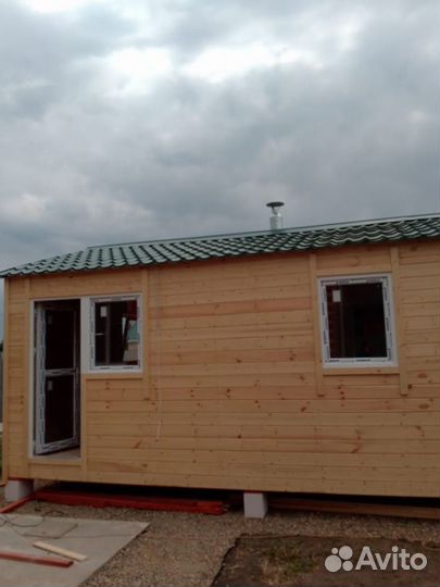 Каркасная баня в наличии от производителя