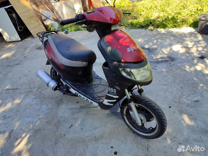 Скутер Atlant zip3i 100 куб на обкатке