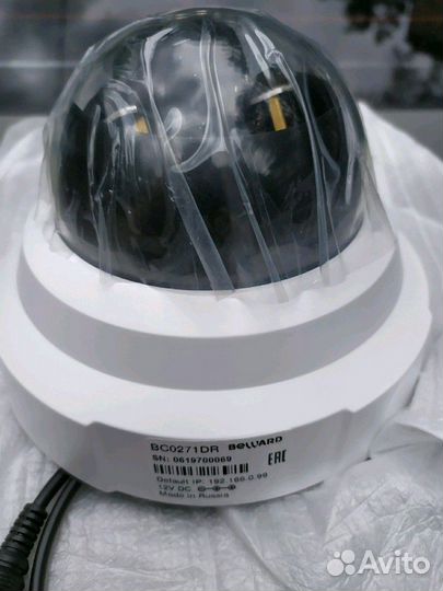 Камера видеонаблюдения купольная