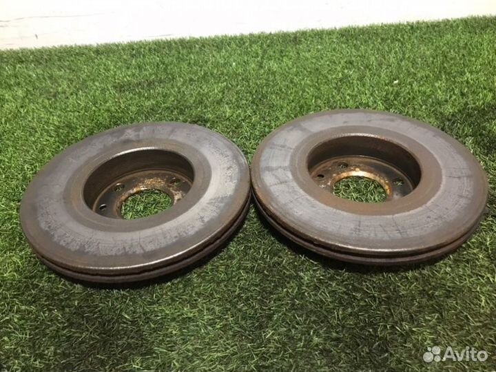 Тормозной диск передний Nissan Note E11 CR14DE