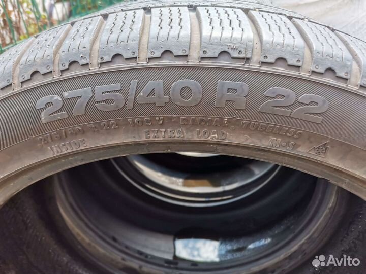 Continental ContiCrossContact Winter 275/40 R22