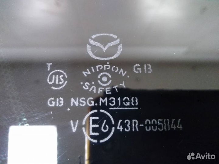 Стекло кузовное глухое левое Mazda Mazda 6 GH 2007