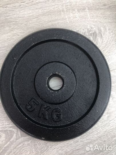 Гантели разборные 2*17 кг