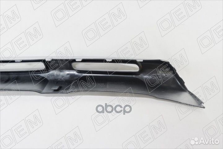 Накладка бампера переднего Rio 2017-2020 хэтчбек