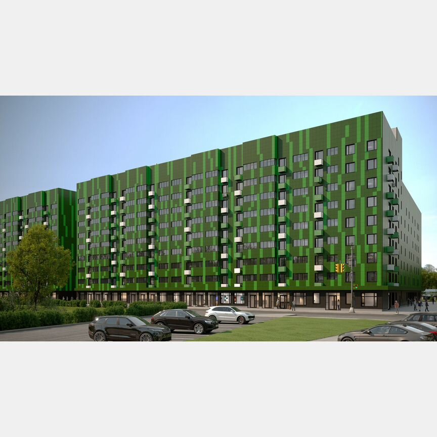 1-к. квартира, 34,7 м², 7/9 эт.