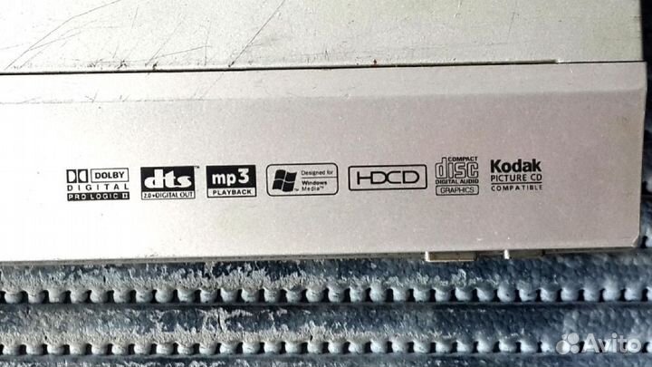 DVD плеер BBK DV723S рабочий, без пульта