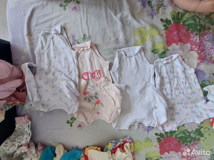Вещи пакетом на девочку 68 размер