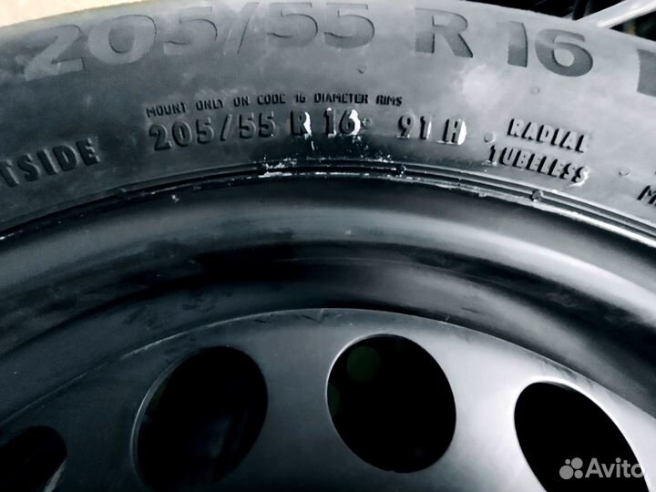 R 16 205/55 колеса в сборе 5x112 ET 49 DIA 66.6