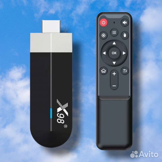 Смарт тв стик X98 S500 4/32 (под ключ)