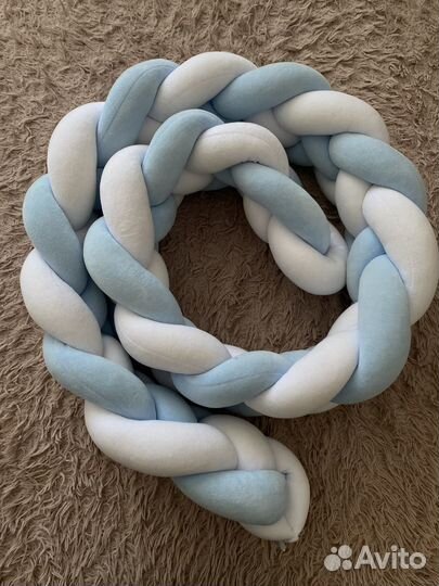 Бортик косичка