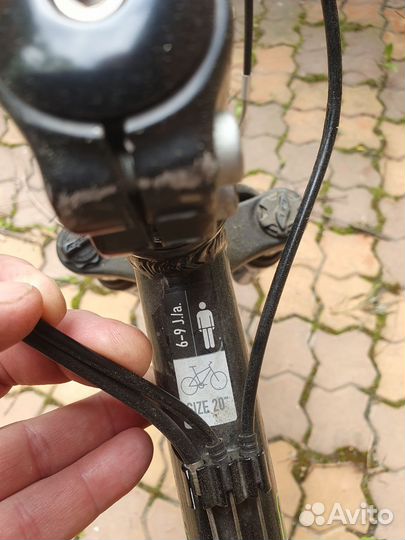 Велосипед горный подростковый 20