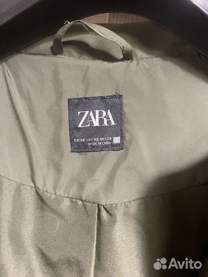 Пальто стеганное Zara
