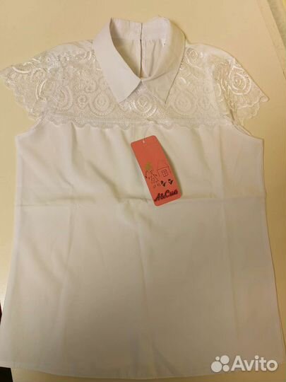 Блузка для девочки новая 134