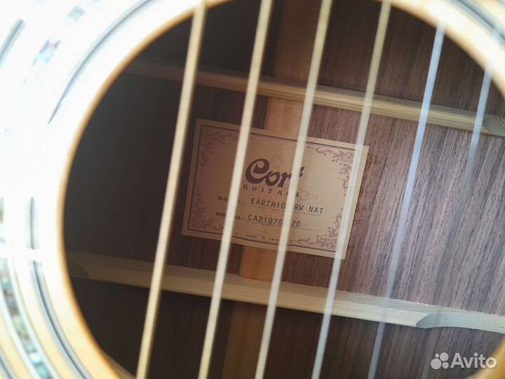 Акустическая гитара Cort RW earth 100 NAT