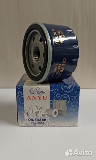 Фильтр масляный Renault Logan, Sandero, Duster, LA