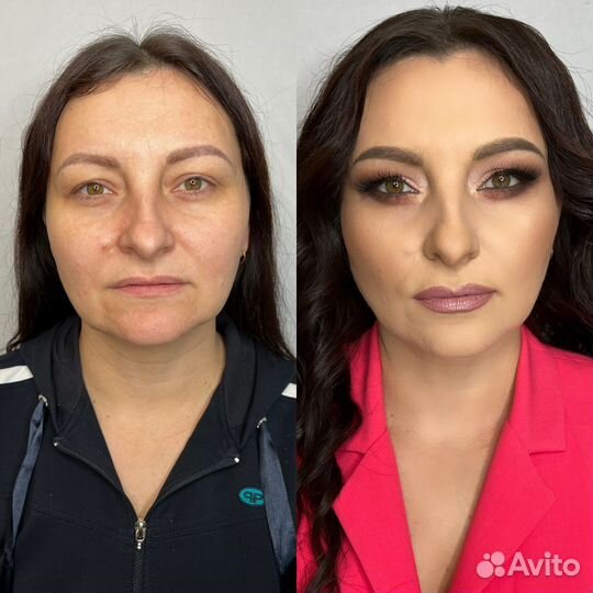 Макияж и прическа на дому