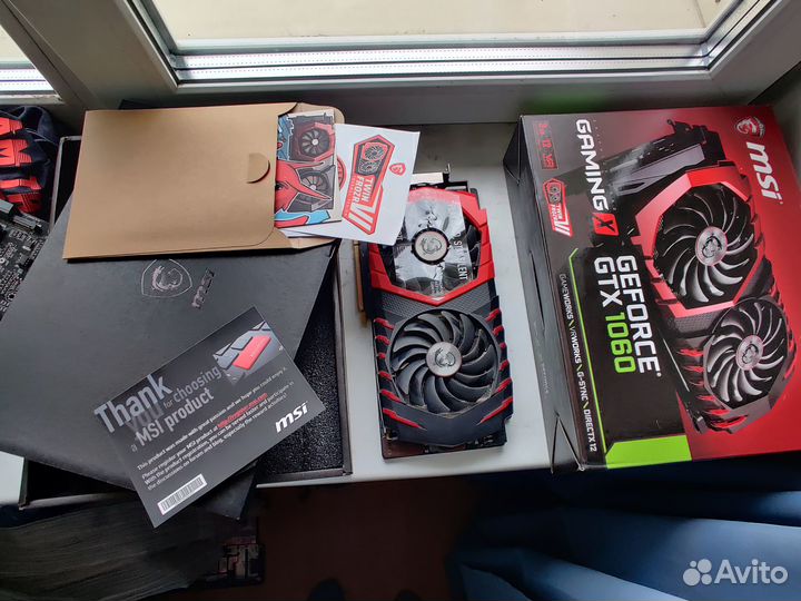 MSI gaming X GTX 1060 3gb